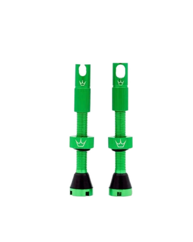 Peatys x ChrisKing Tubeless Ventiler 80mm Emerald