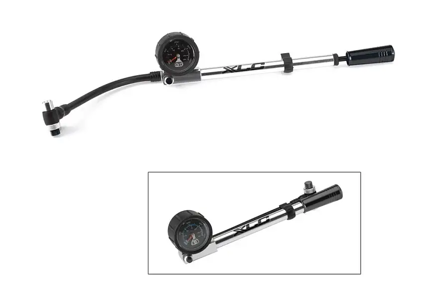 XLC High Air Pro suspension pump till framgaffel och bakdämpare