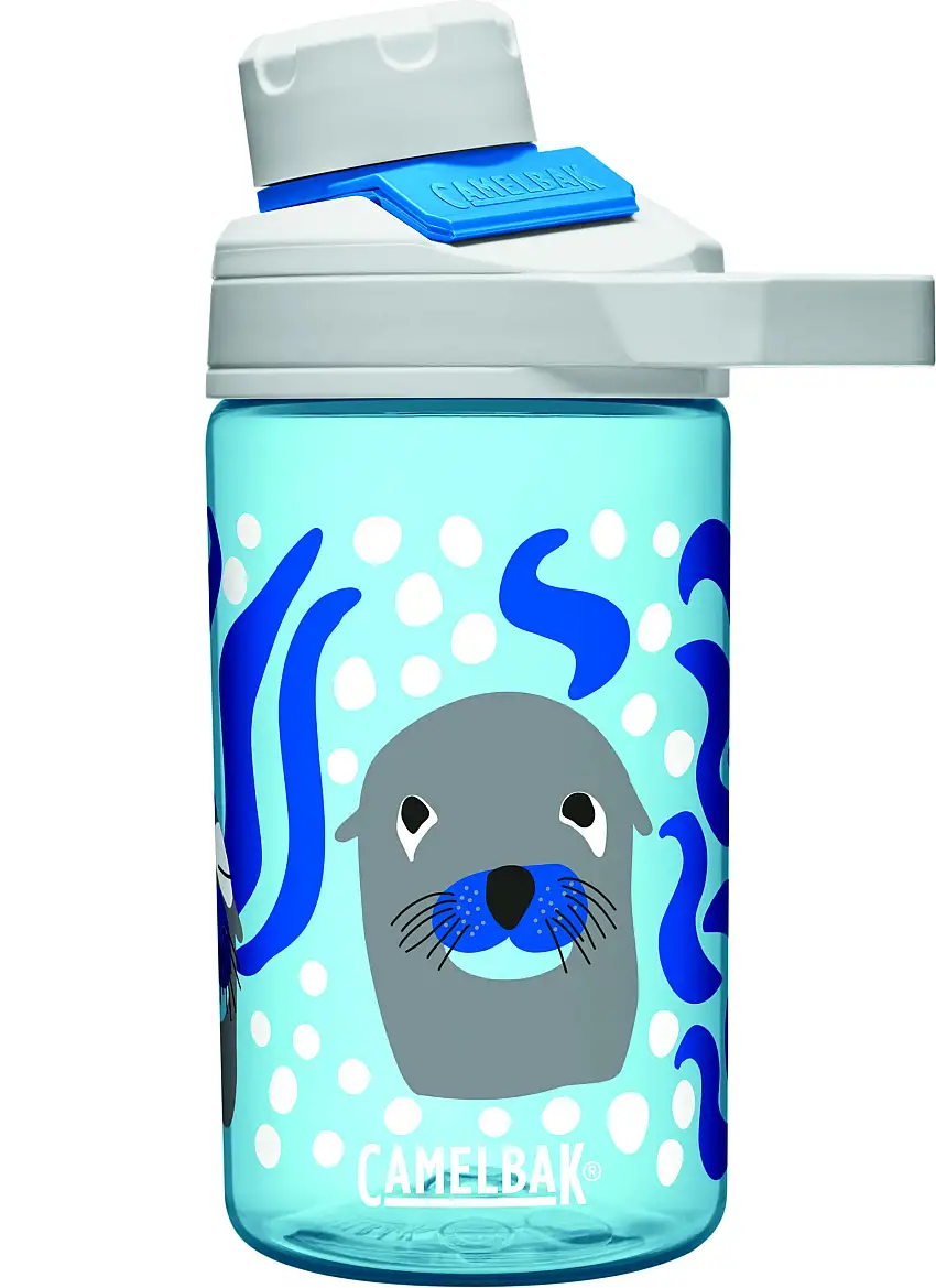 Vattenflaska Camelbak Chute Mag Kids Tritan Renew 0.4 l Curious Sea lions