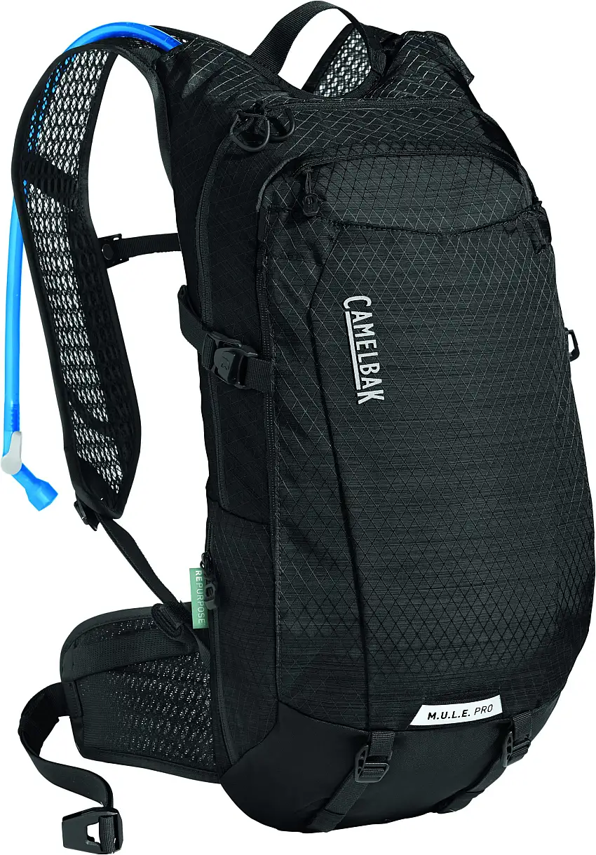 Ryggsäck med Vätskebehållare Camelbak M.U.L.E. Pro 14 svart