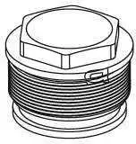 Reservdel RockShox Recon 06-09 Top Cap Non adjust 32 mm