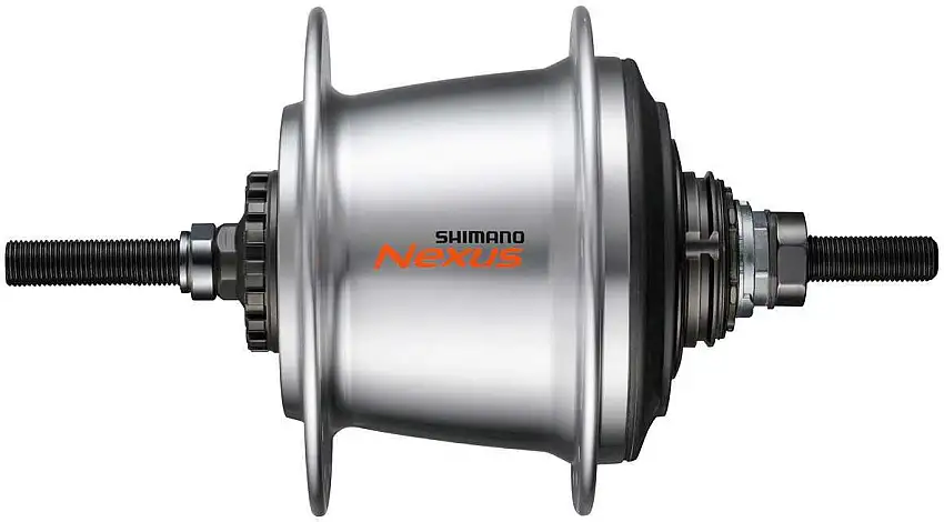 Baknav Shimano Nexus SG-C3001-7R rullbroms 36H 130 mm silver