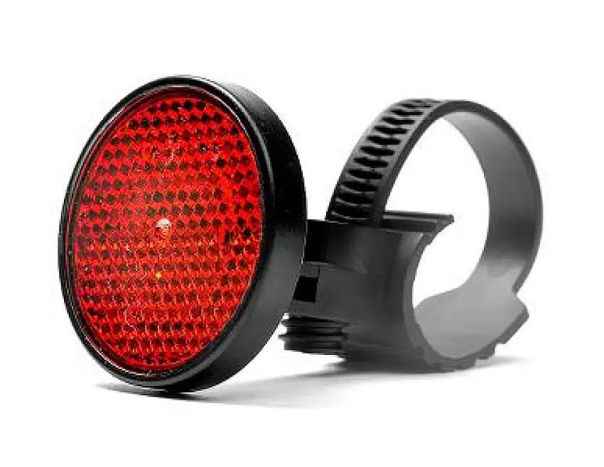 Reflex bakre modell med strips, rund