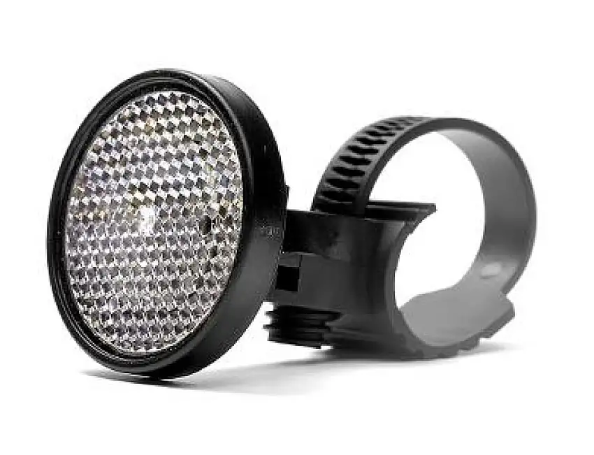 Reflex fram, modell med strips, rund