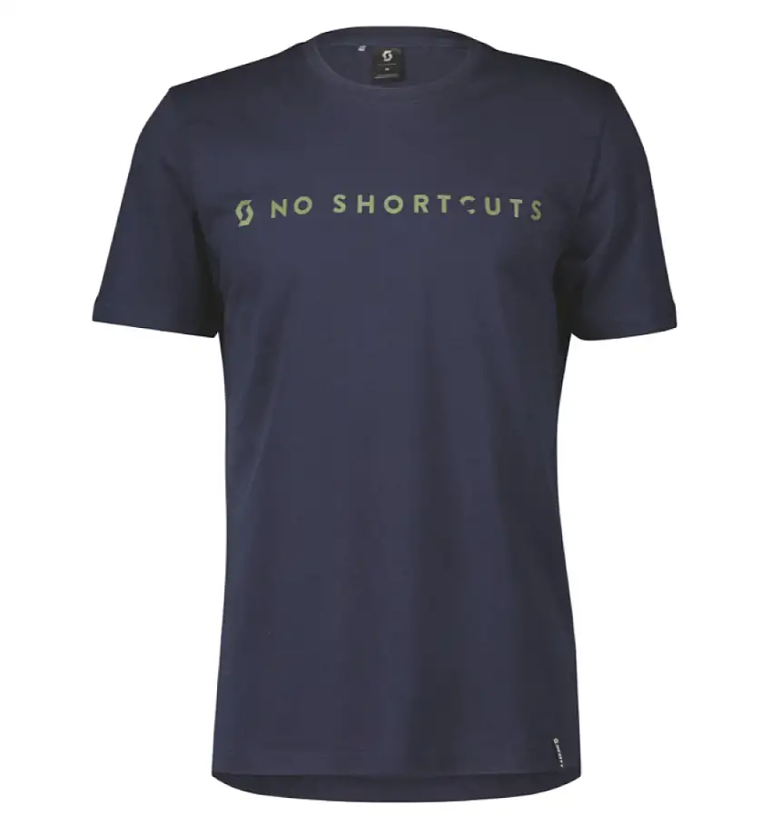 SCOTT NoShortcuts T-shirt, Mörkblå