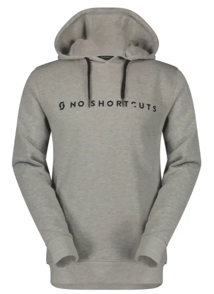 SCOTT No Shortcuts Hoodie, Grå