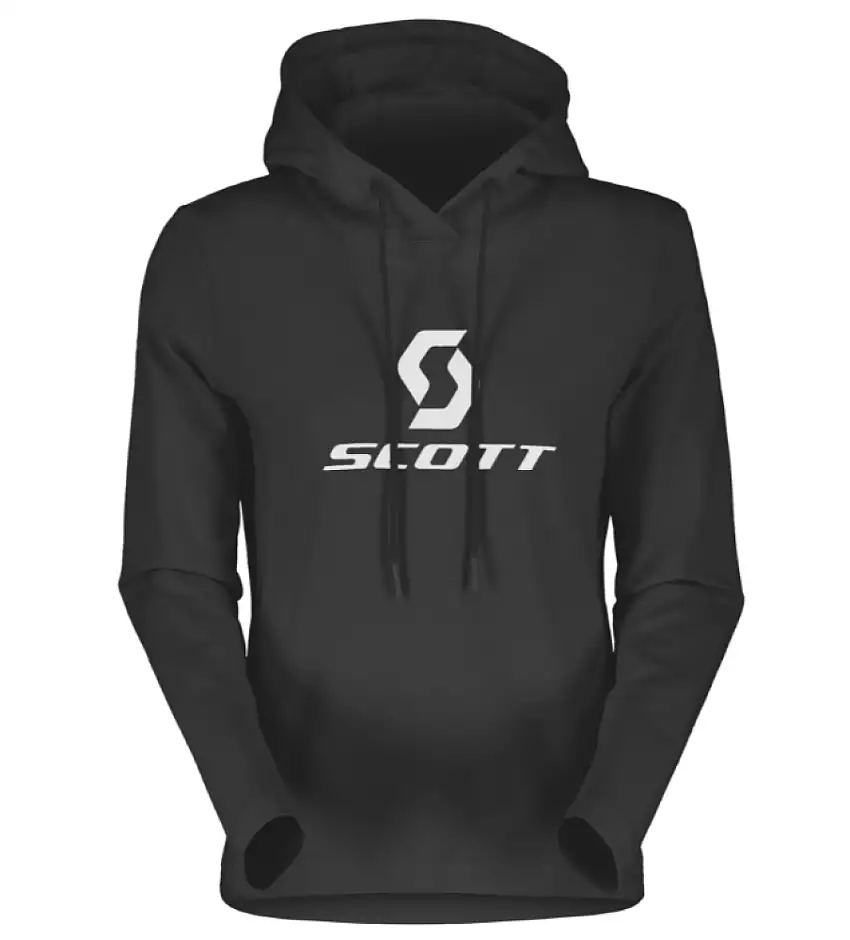 SCOTT Tech Hoodie till kvinnor, Svart