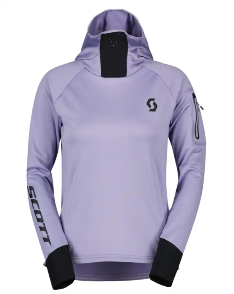SCOTT Trail Storm Hoodie till kvinnor, Lila