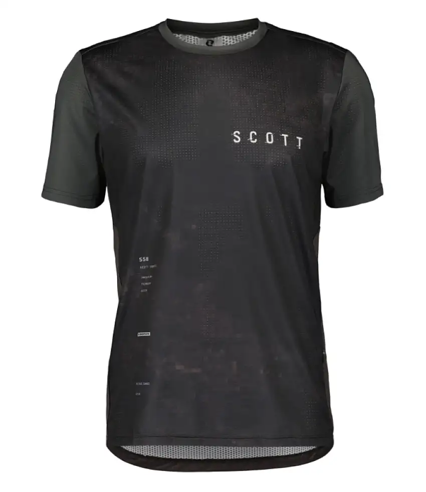 SCOTT Trail Vertic T-shirt, Svart/Grå