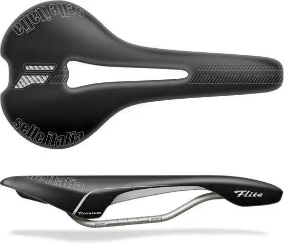 Sadel Selle Italia Flite Flow svart