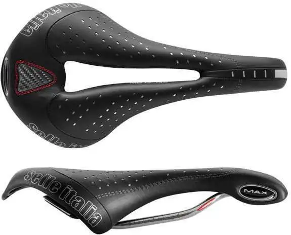 Sadel Selle Italia Max Flite Gel Flow svart