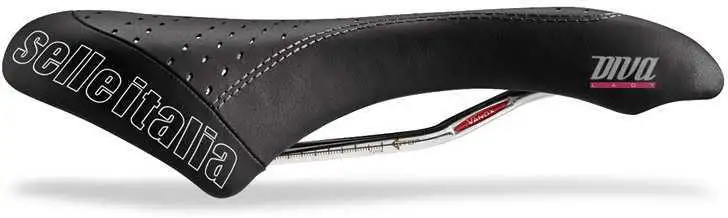 Sadel Selle Italia Diva Gel Flow svart
