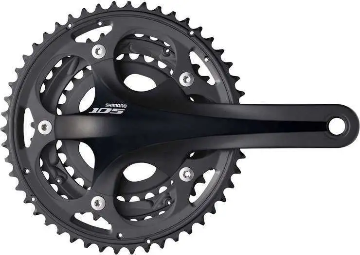 Vevparti Shimano 105 FC-5703 3 x 10 växlar 50/39/30T 170 mm svart