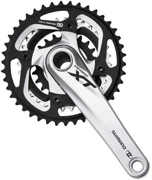 Vevparti Shimano XT FC-M780 3 x 10 växlar 42/32/24T 170 mm silver