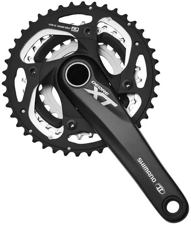 Vevparti Shimano XT FC-M780 3 x 10 växlar 42/32/24T 170 mm svart