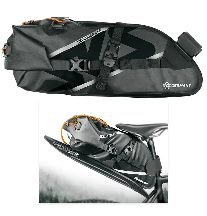 SKS Explorer Sadelväska Svart 13L