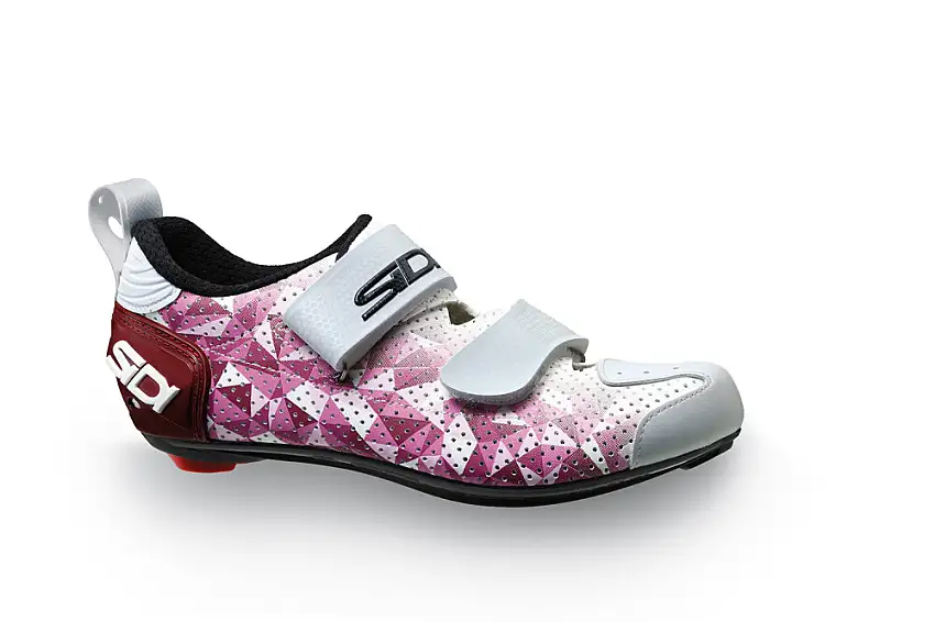 Sidi T-5 Air Triathlon Sko Vit/Rosa för Kvinnor