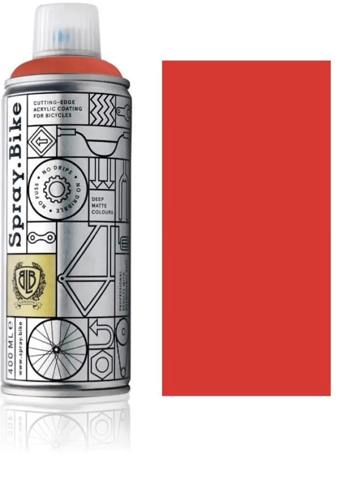 Spray.Bike sprayfärg 400 ml röd