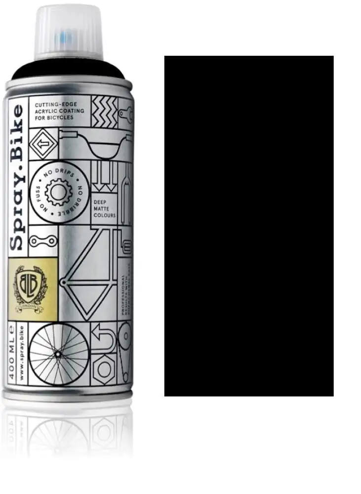 Spray.Bike sprayfärg 400 ml Svart