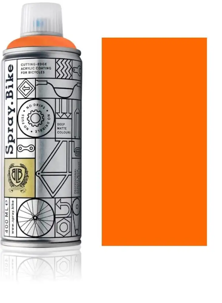 Spray.Bike sprayfärg 400 ml fluorescerende orange