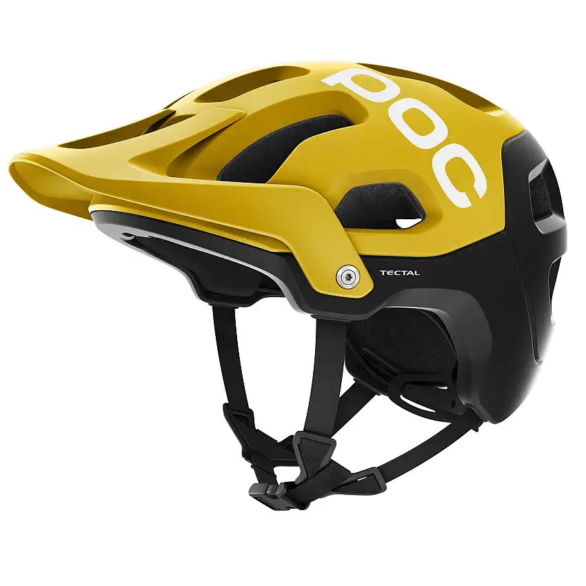 Cykelhjälm POC Tectal gul