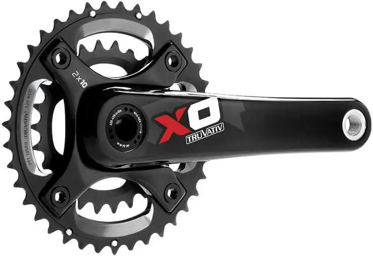 Vevparti Truvativ X0 BB30 2 x 10 växlar 39/26T 175 mm röd