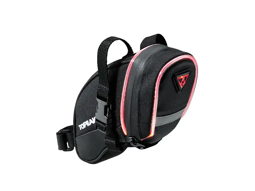 Topeak Aero Wedge iGlow Small Sadelväska med ljus