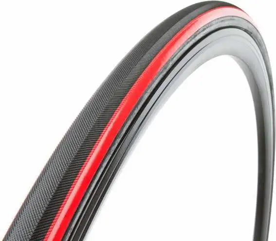 Tubdäck Vittoria Corsa CX 23-622 svart/röd