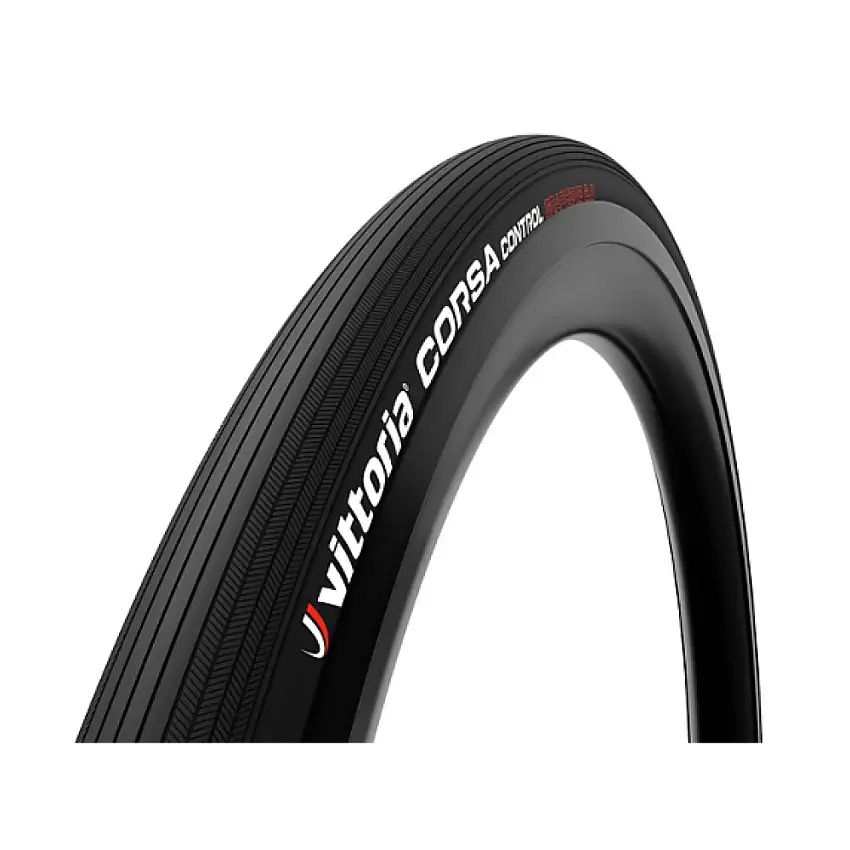 Vittoria Corsa Control 700x25c Slutna Ringar Svart