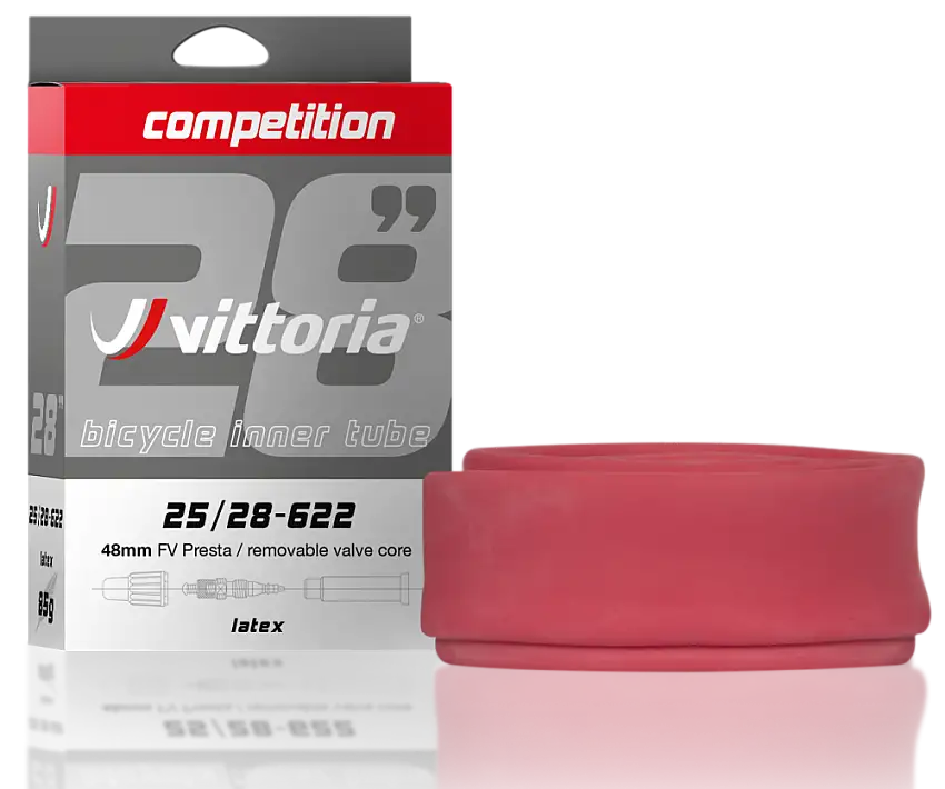 Vittoria Competition racerslang 700 x 25-28 48 mm. Latex