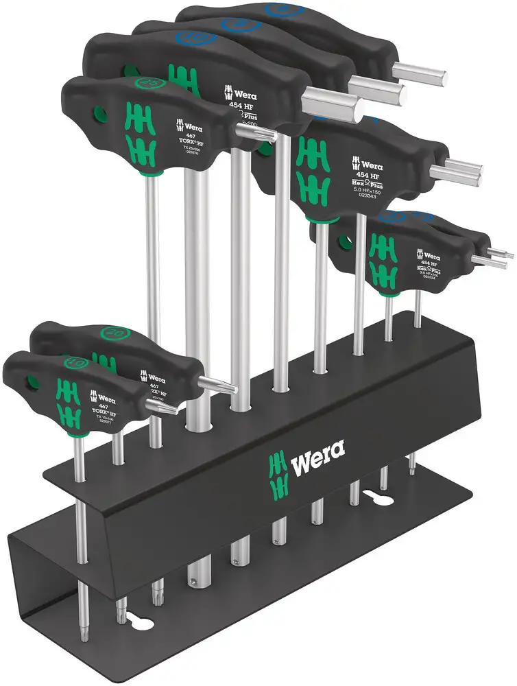 Wera Bicycle Set 6 Unbrako och Torx T-Nyckel Set med Holder