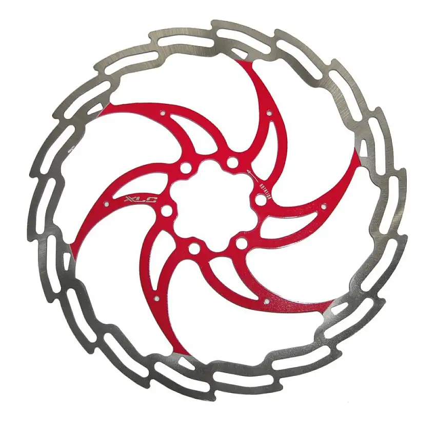 XLC Bromsskiva röd 160mm