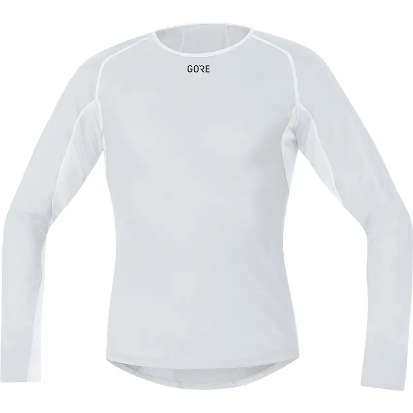 Underställ Gorewear M Gore Windstopper Base Thermo LS Shirt Grey/White