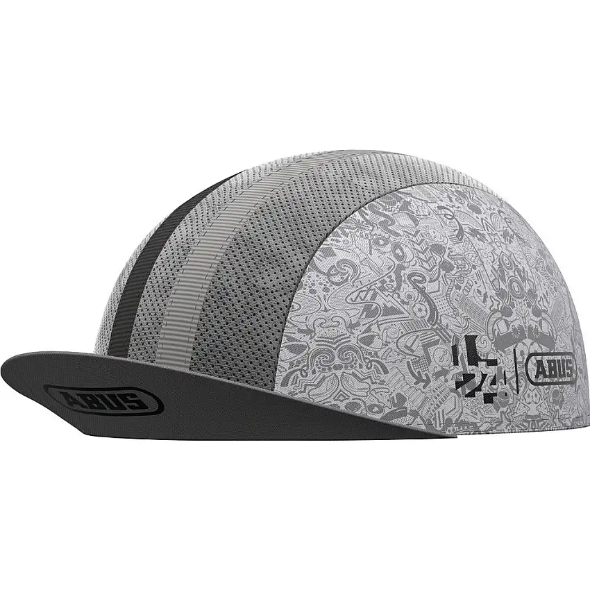 Cykelkeps Abus Race Cap Italian White M/L