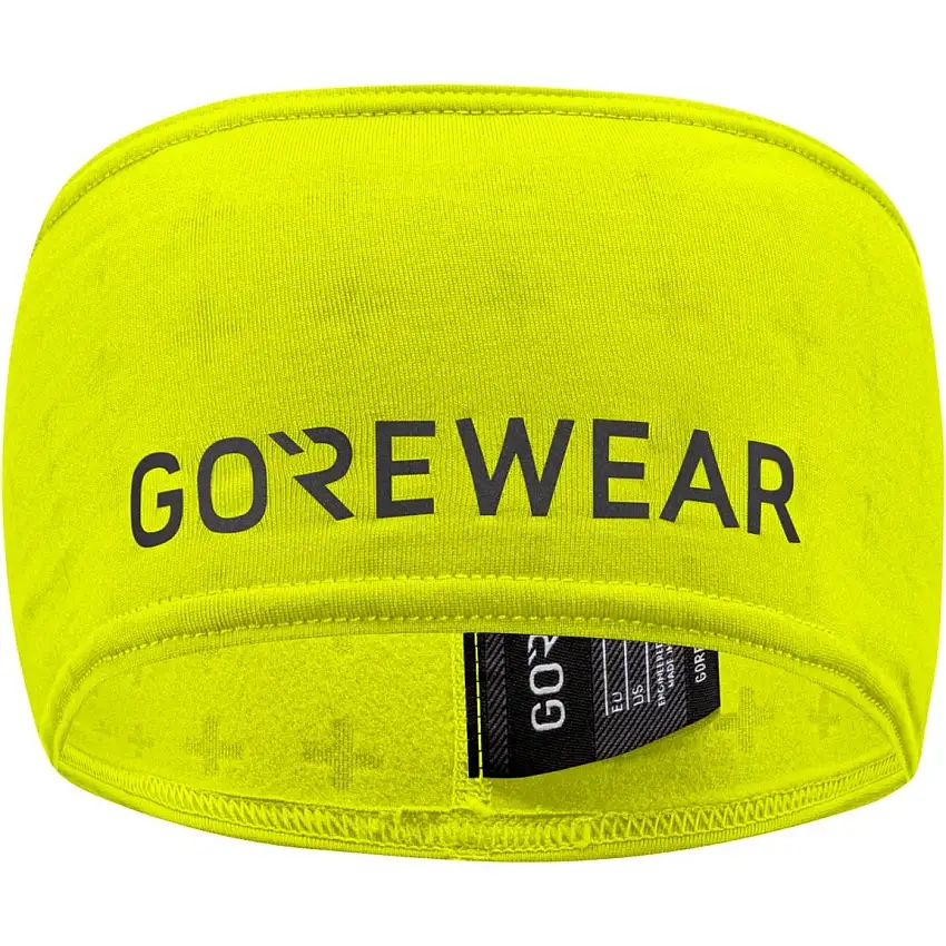 Pannband Gorewear Essence Thermo Headband Neon Yellow