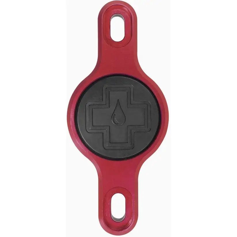 Hållare för Apple-Airtag MUC-OFF Secure Tag Holder 2.0 Red