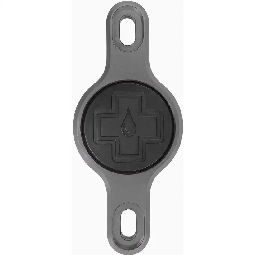 Hållare för Apple-Airtag MUC-OFF Secure Tag Holder 2.0 Grey