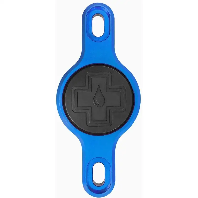 Hållare för Apple-Airtag MUC-OFF Secure Tag Holder 2.0 Blue