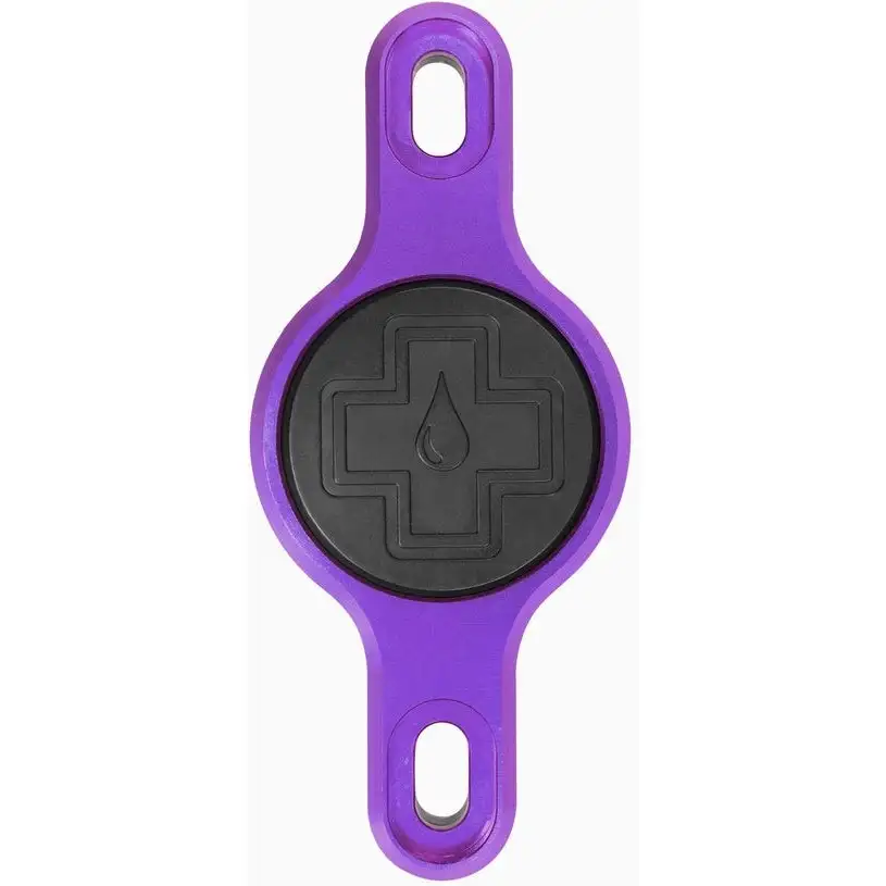 Hållare för Apple-Airtag MUC-OFF Secure Tag Holder 2.0 Purple