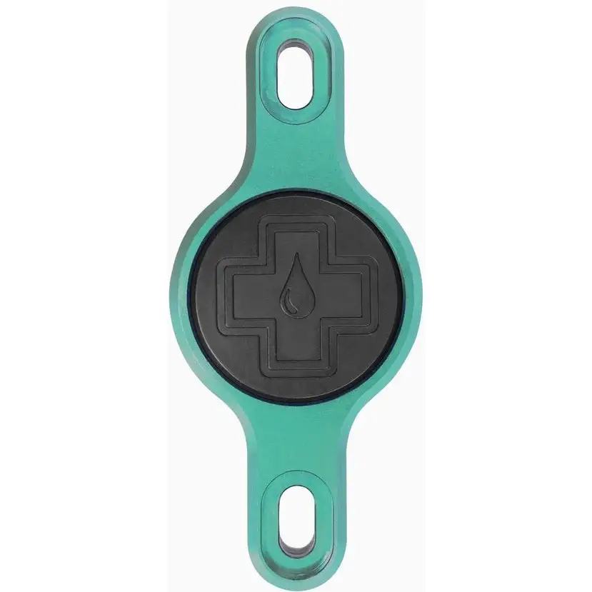 Hållare för Apple-Airtag MUC-OFF Secure Tag Holder 2.0 Turquoise