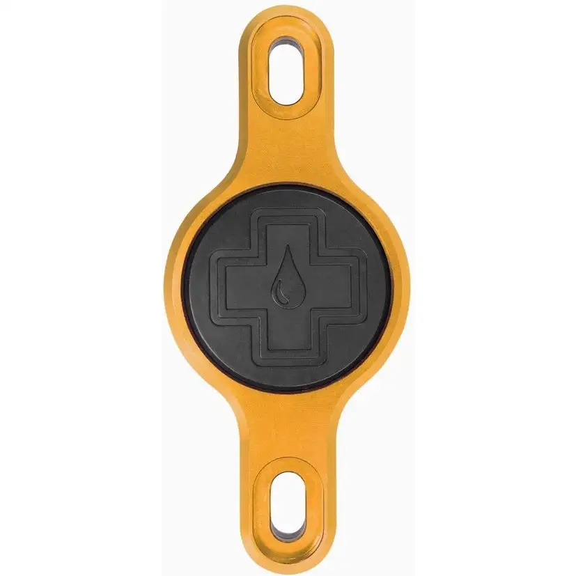 Hållare för Apple-Airtag MUC-OFF Secure Tag Holder 2.0 Gold
