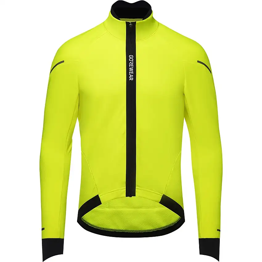 Cykeljacka GoreWear Spinshift Thermo Jacket Mens Neon Yellow