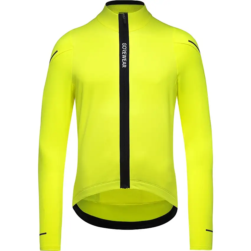 Cykeltröja GoreWear Spinshift Thermo LS Jersey Mens Neon Yellow