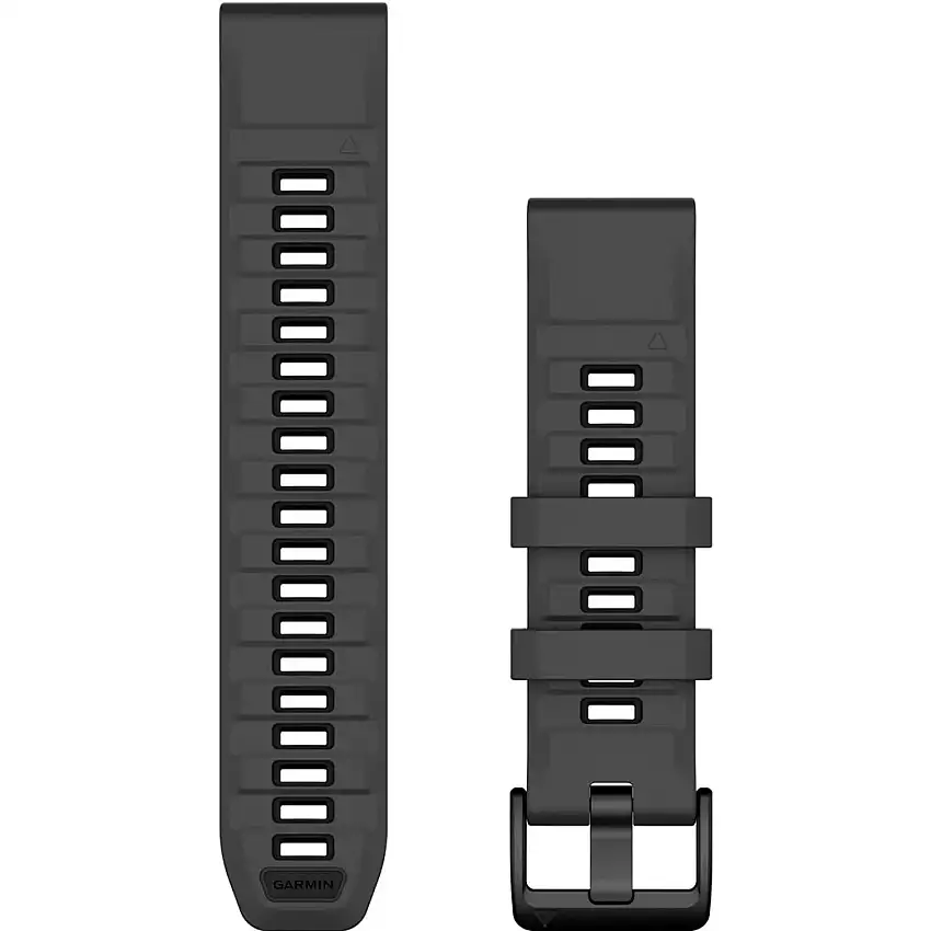 Armband Garmin QuickFit 22 Silicone Graphite/Black