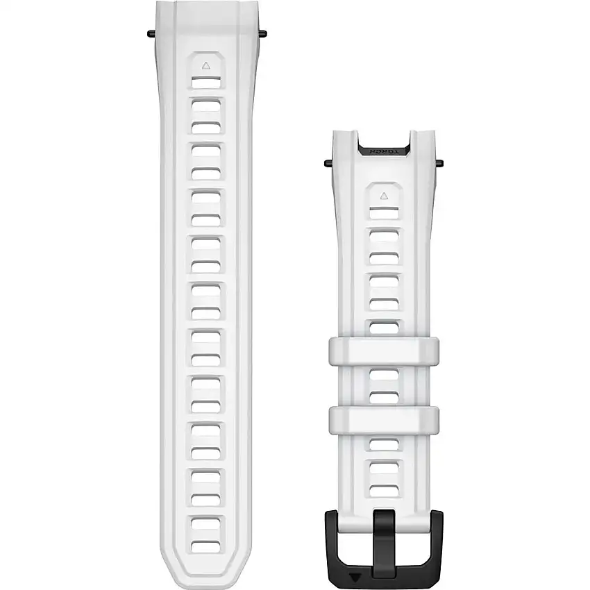 Armband Garmin 22mm (Instinct 3 - 45mm) Silikon White