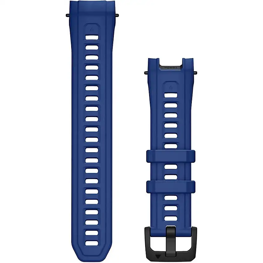 Armband Garmin 22mm (Instinct 3 - 45mm) Silikon Blue
