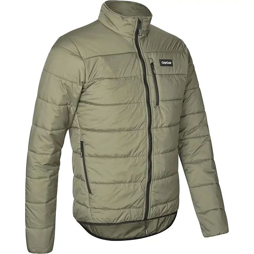 Cykeljacka GripGrab EXPLR Insulated Olive Green