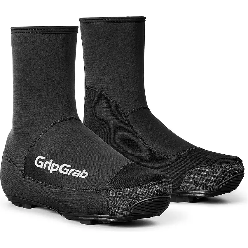 Skoöverdrag GripGrab PACR Waterproof Winter Gravel Black