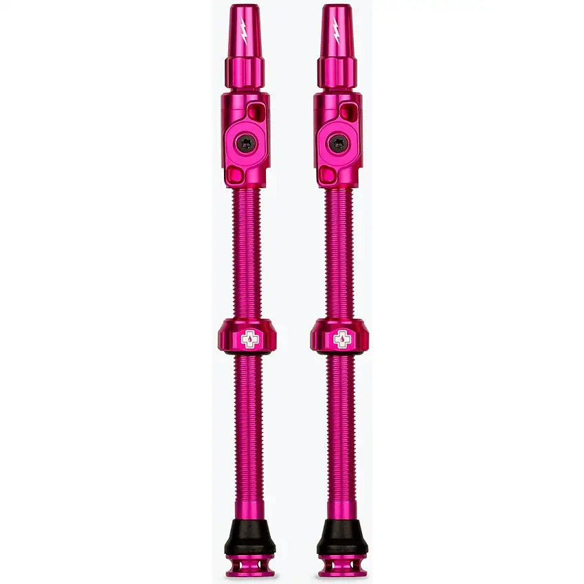 Tubelessventil MUC-OFF Big Bore Lite 80mm Rosa