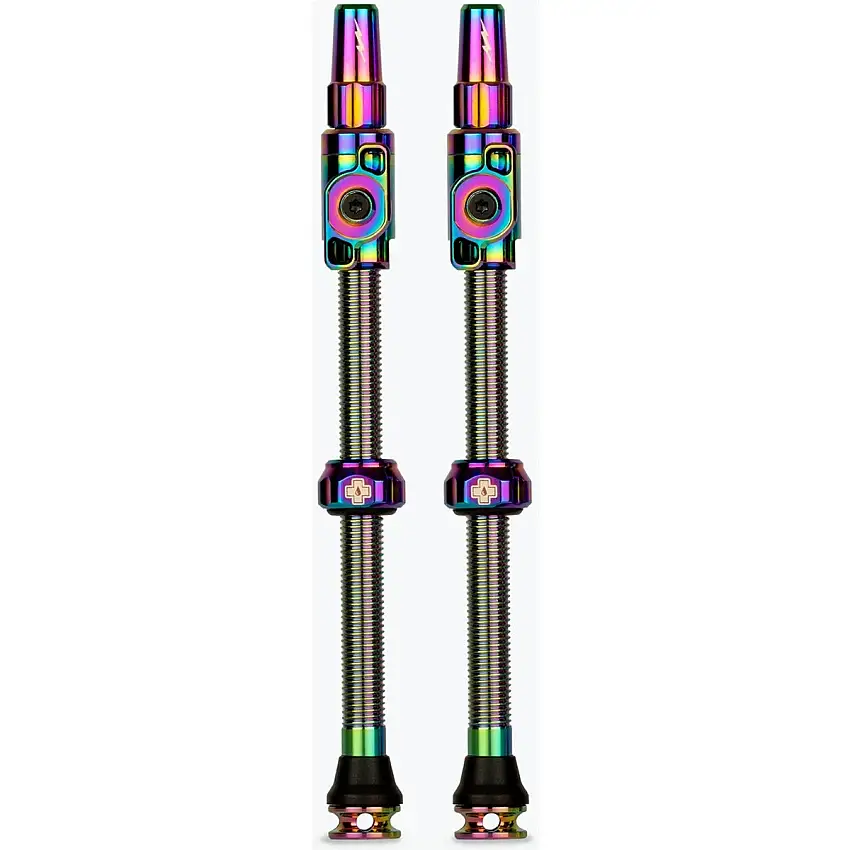 Tubelessventil MUC-OFF Big Bore Lite 80mm Flerfärgad